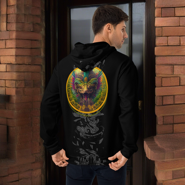Quetzalcoatl Aztec Hoodie